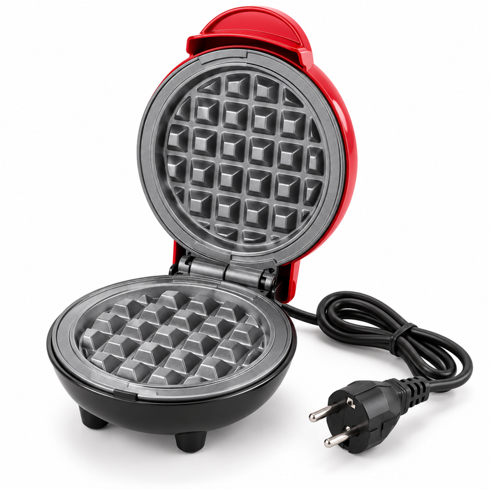 Mini aparat za bakine kolače i vafle 350 W – omiljena poslastica u malom formatu