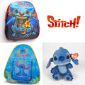 Stitch dečiji set 3u1 – 3D ranac + plišana igračka + šator