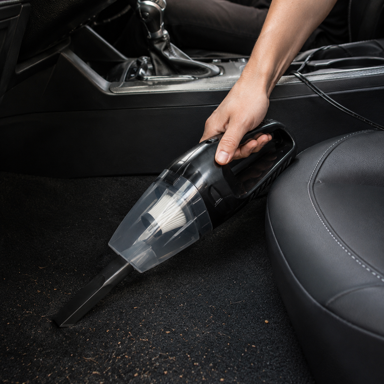 Mini auto usisivač CiaoBosi 12V 80W sa kablom 5m